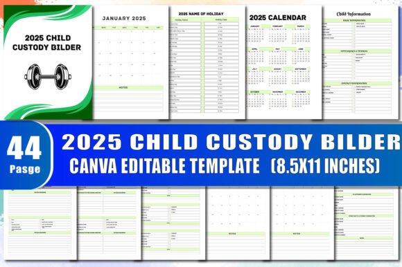2025 Child Custody Binder