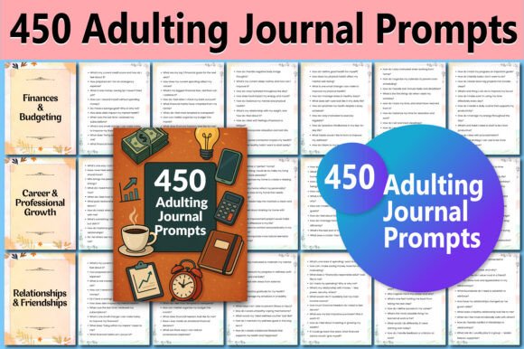 450 Adulting Journal Prompts