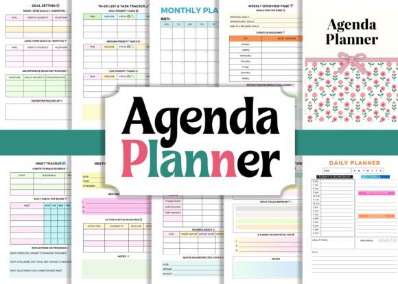 Agenda Planner: Your Ultimate Tool for Organization and Productivity