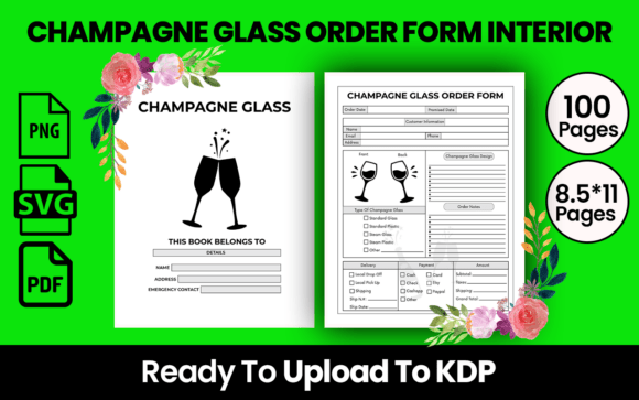 Champagne Glass Interior