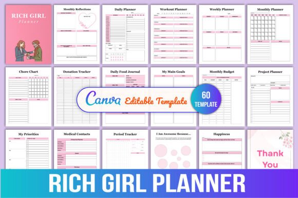 Mastering Productivity and Self-Care with the Rich Girl Planner