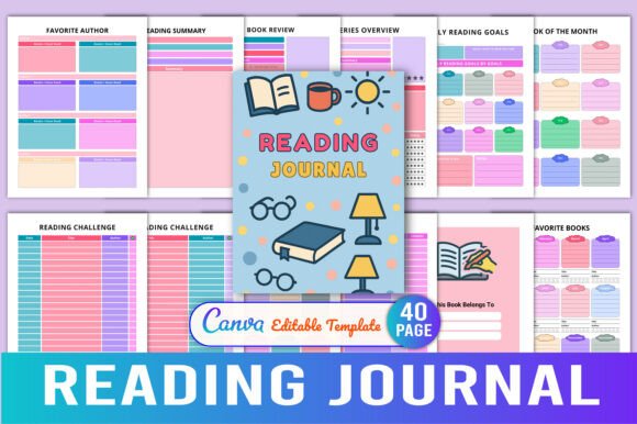 📖 Reading Journal: Your Thoughtful Companion for a More Intentional Reading Life