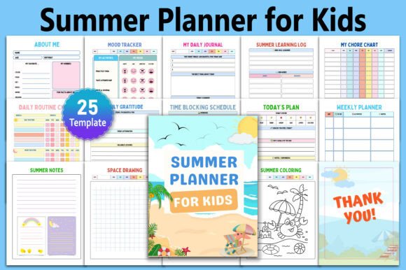 🌞 Summer Planner for Kids: More Than Just Fun—A Tool That Builds Lifelong Skills