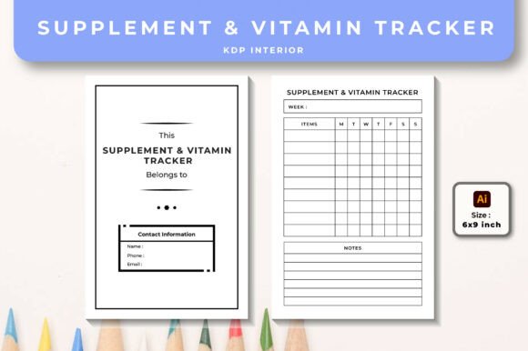 Supplement Vitamin Tracker Interior